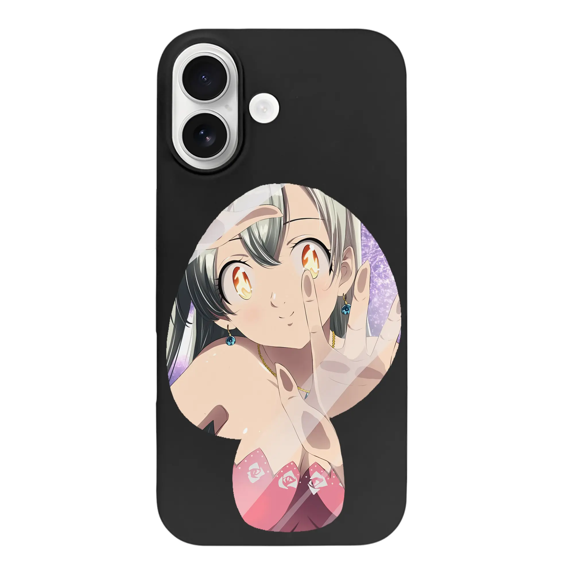 七つの大罪 グッズ エリザベス - iPhone 17 シリーズ シリコンケース 薄型 耐衝撃 指紋防止 ソフトタッチカバー 精密フィット 傷防止 保護ケース iPhone 17/17 Air/17 Pro/17 Pro Max 対応